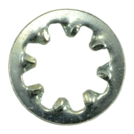 Midwest Fastener Internal Tooth Lock Washer, For Screw Size #6 Steel, Zinc Plated Finish, 100 PK 03978